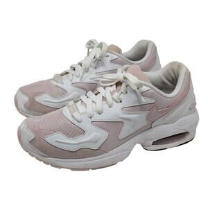 Nike Air Max 2 Light CK2602-100 White Barely Rose Women Size 9